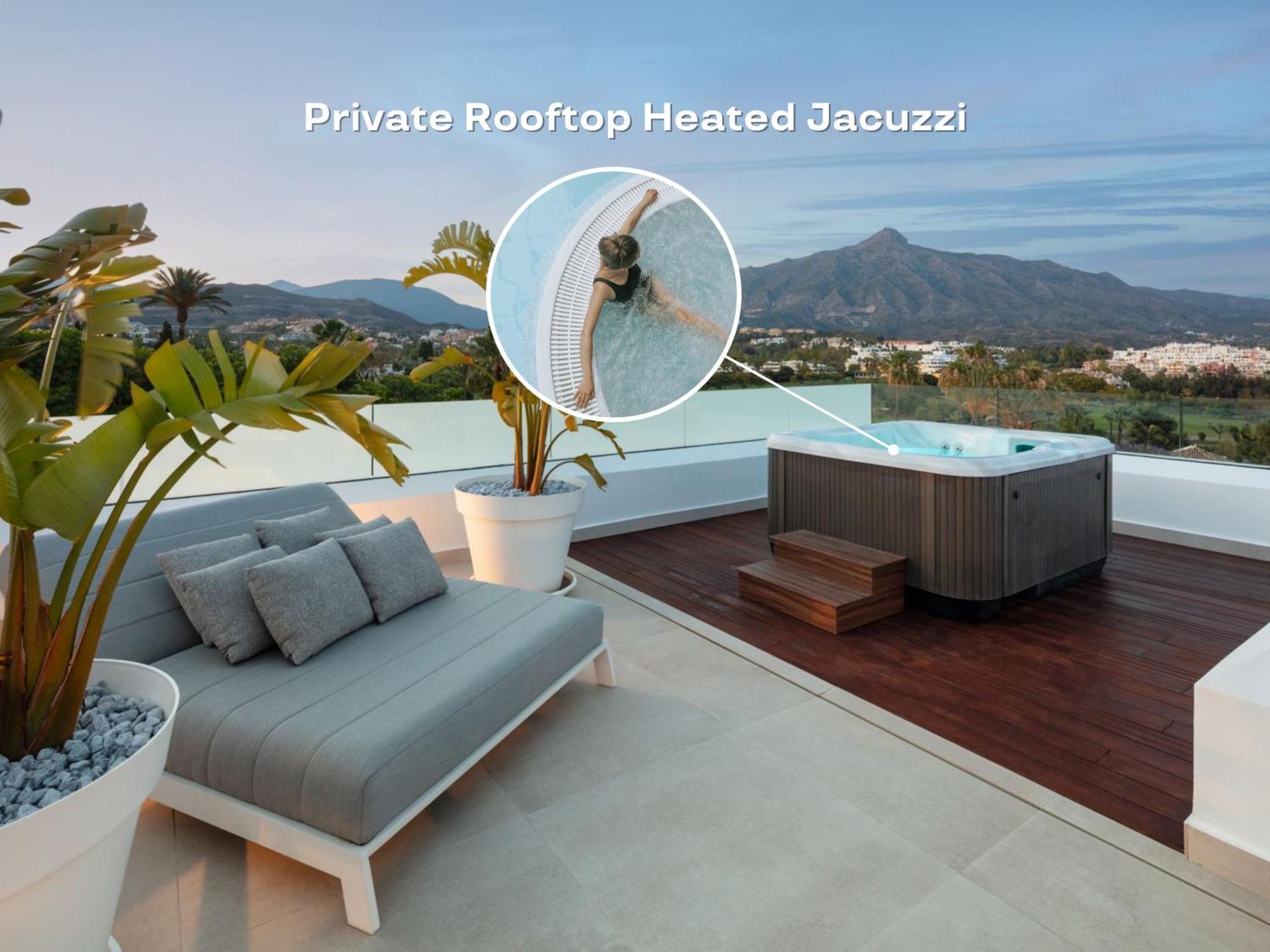 Villaer Vacation I Almost Heaven, New Built Villa, Rooftop Jacuzzi, Infinity Heated Pool *